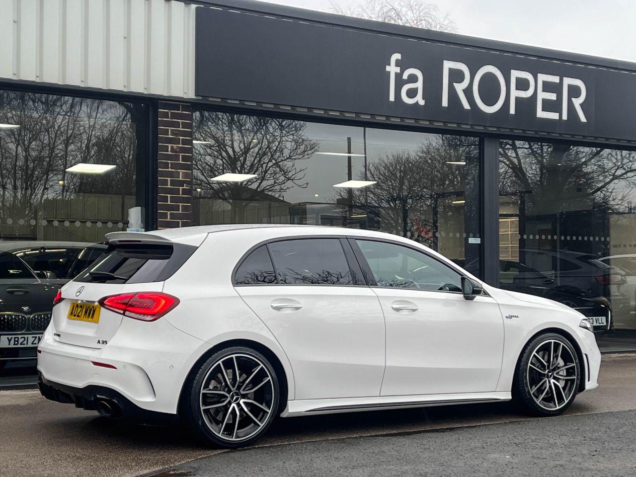 Mercedes-Benz A Class 2.0 A35 AMG Premium 4MATIC 7G DCT Auto 306ps Hatchback Petrol Polar White