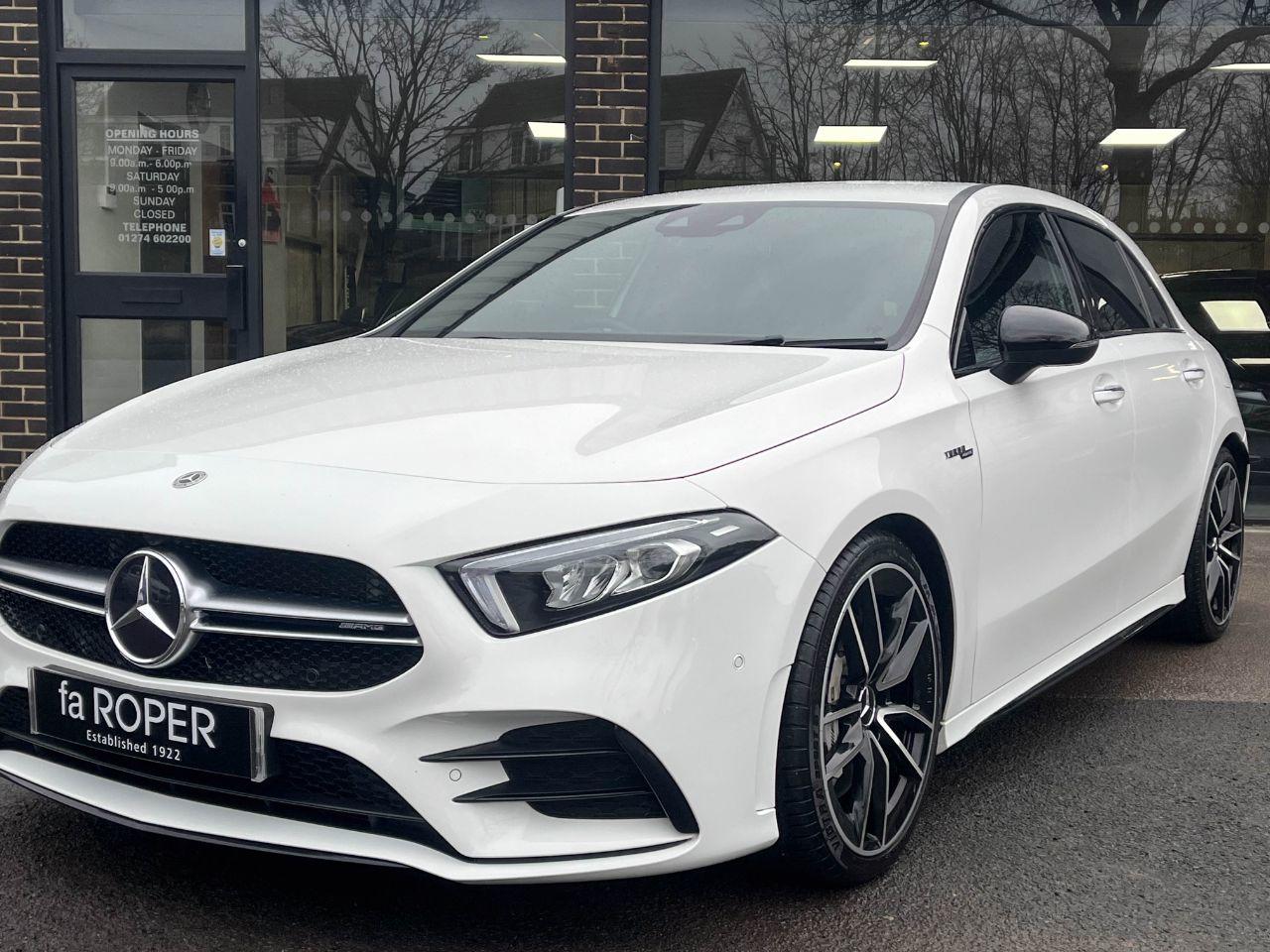 Mercedes-Benz A Class 2.0 A35 AMG Premium 4MATIC 7G DCT Auto 306ps Hatchback Petrol Polar White