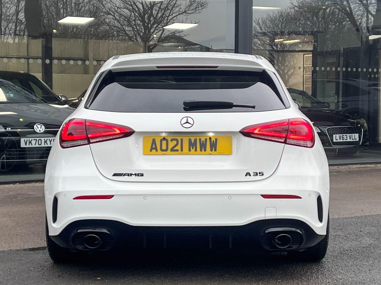 Mercedes-Benz A Class 2.0 A35 AMG Premium 4MATIC 7G DCT Auto 306ps Hatchback Petrol Polar White