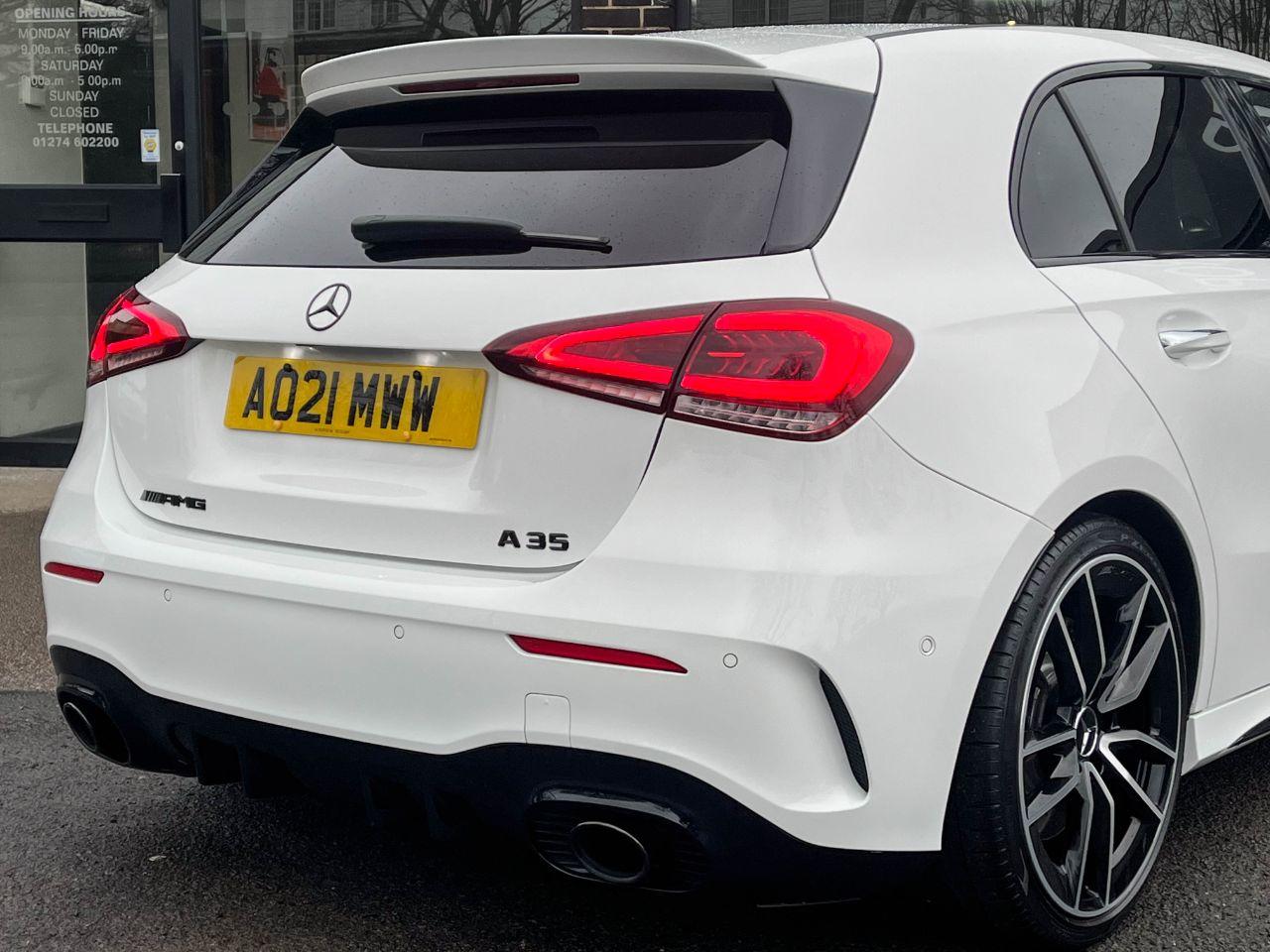 Mercedes-Benz A Class 2.0 A35 AMG Premium 4MATIC 7G DCT Auto 306ps Hatchback Petrol Polar White