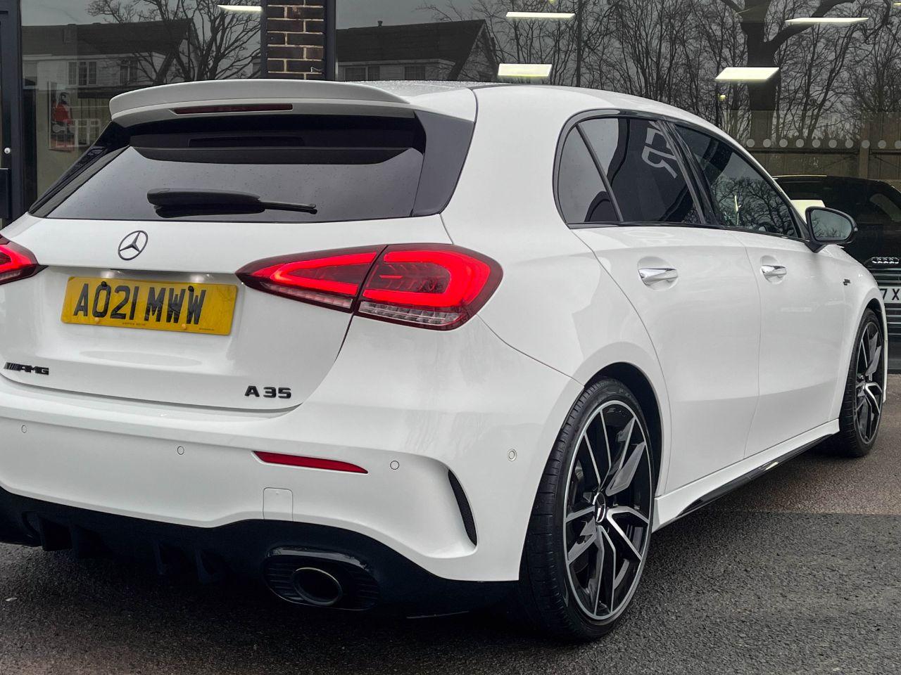 Mercedes-Benz A Class 2.0 A35 AMG Premium 4MATIC 7G DCT Auto 306ps Hatchback Petrol Polar White