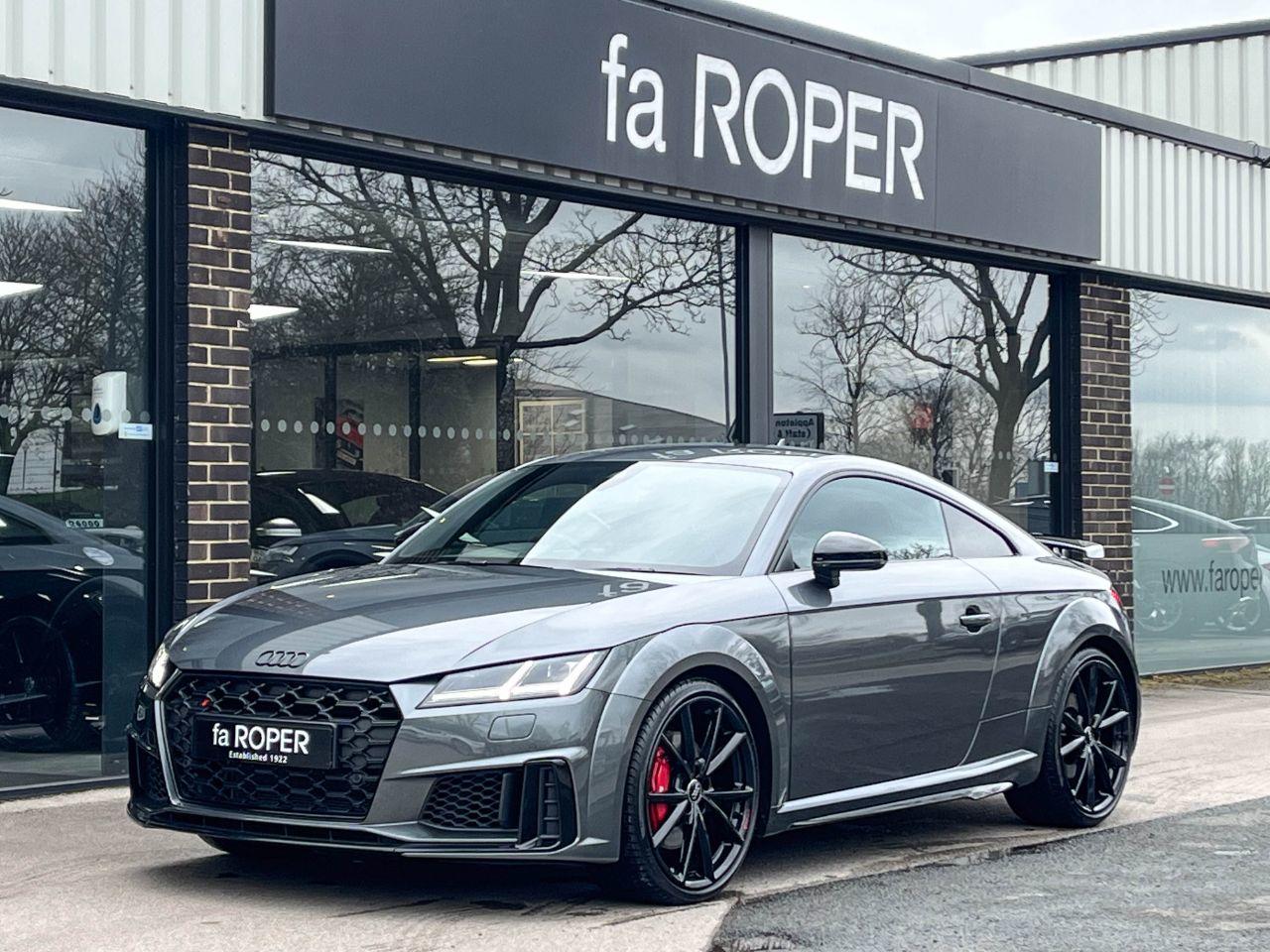 Audi TTS Coupe 2.0 TFSI 50 Black Edition quattro S tronic 320ps Coupe Petrol Daytona Grey Metallic