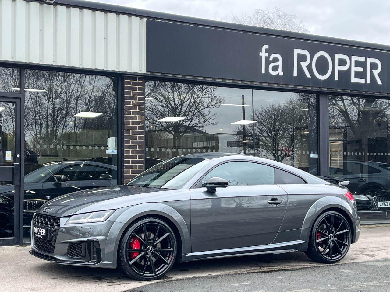 Audi TTS Coupe 2.0 TFSI 50 Black Edition quattro S tronic 320ps Coupe Petrol Daytona Grey Metallic