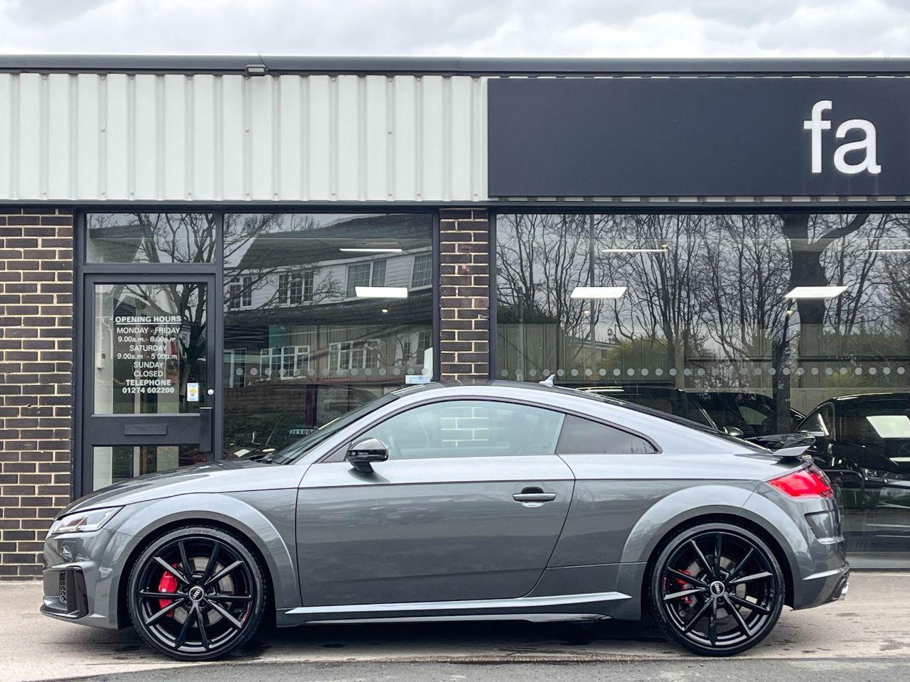 Audi TTS Coupe 2.0 TFSI 50 Black Edition quattro S tronic 320ps Coupe Petrol Daytona Grey Metallic