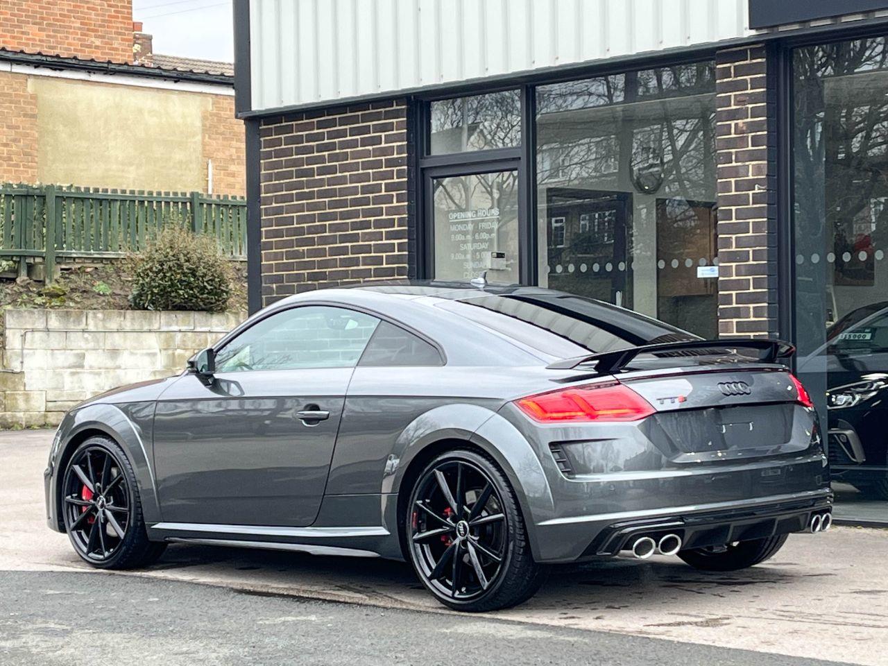 Audi TTS Coupe 2.0 TFSI 50 Black Edition quattro S tronic 320ps Coupe Petrol Daytona Grey Metallic