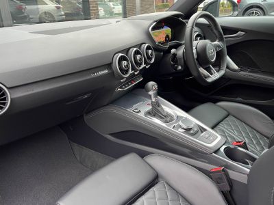 Audi TTS Coupe 2.0 TFSI 50 Black Edition quattro S tronic 320ps Coupe Petrol Daytona Grey Metallic