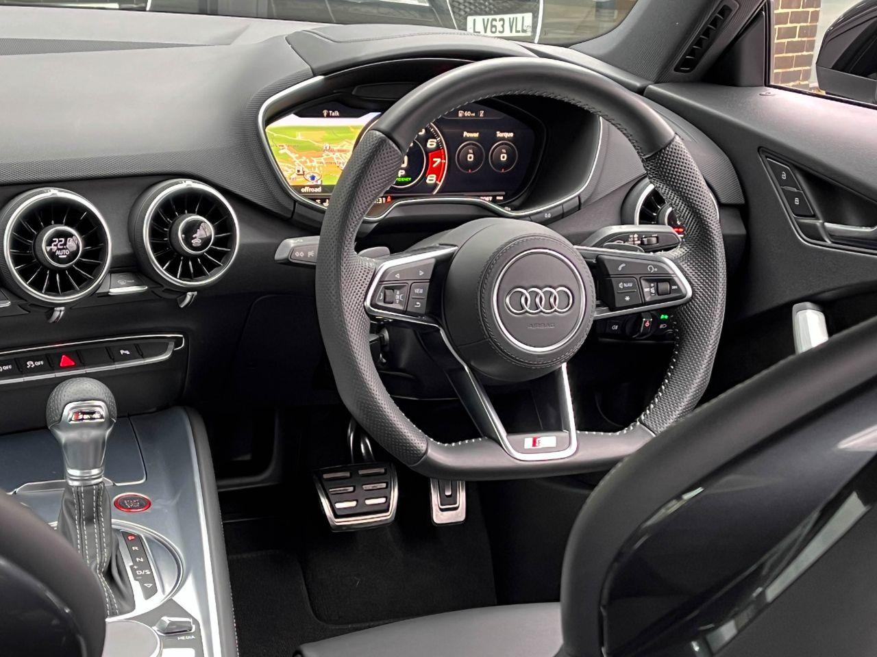 Audi TTS Coupe 2.0 TFSI 50 Black Edition quattro S tronic 320ps Coupe Petrol Daytona Grey Metallic