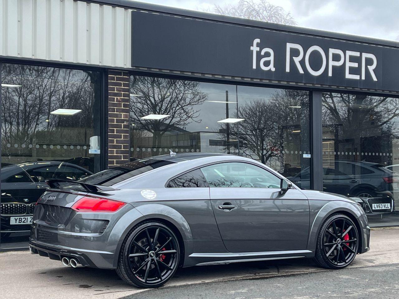 Audi TTS Coupe 2.0 TFSI 50 Black Edition quattro S tronic 320ps Coupe Petrol Daytona Grey Metallic