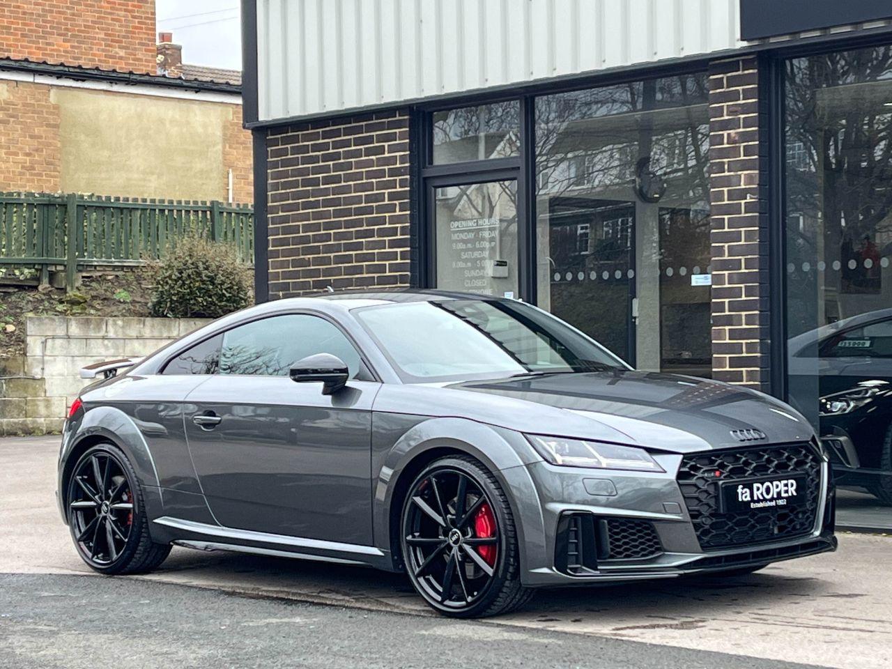 Audi TTS Coupe 2.0 TFSI 50 Black Edition quattro S tronic 320ps Coupe Petrol Daytona Grey Metallic