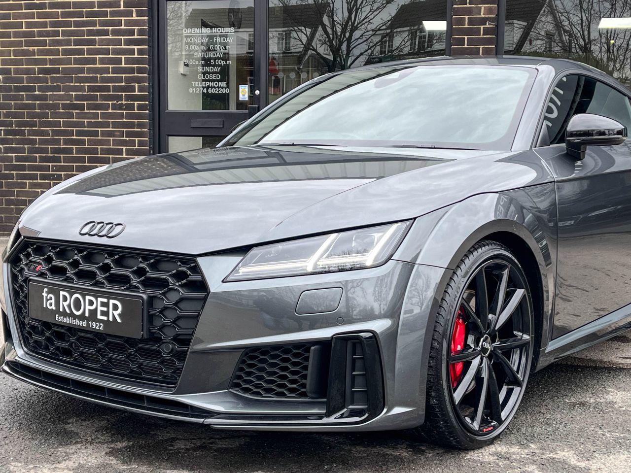 Audi TTS Coupe 2.0 TFSI 50 Black Edition quattro S tronic 320ps Coupe Petrol Daytona Grey Metallic