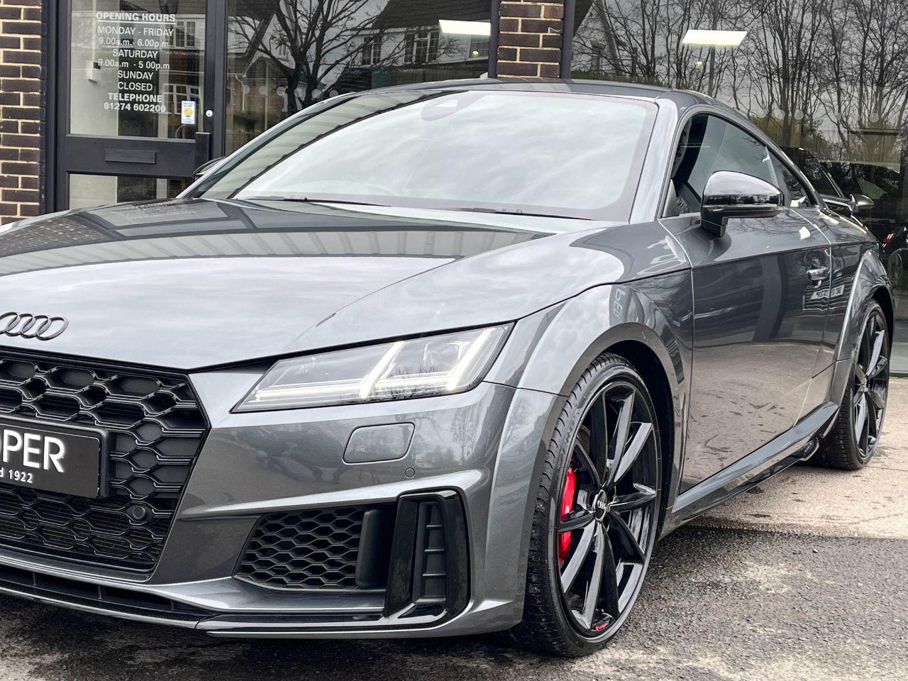 Audi TTS Coupe 2.0 TFSI 50 Black Edition quattro S tronic 320ps Coupe Petrol Daytona Grey Metallic