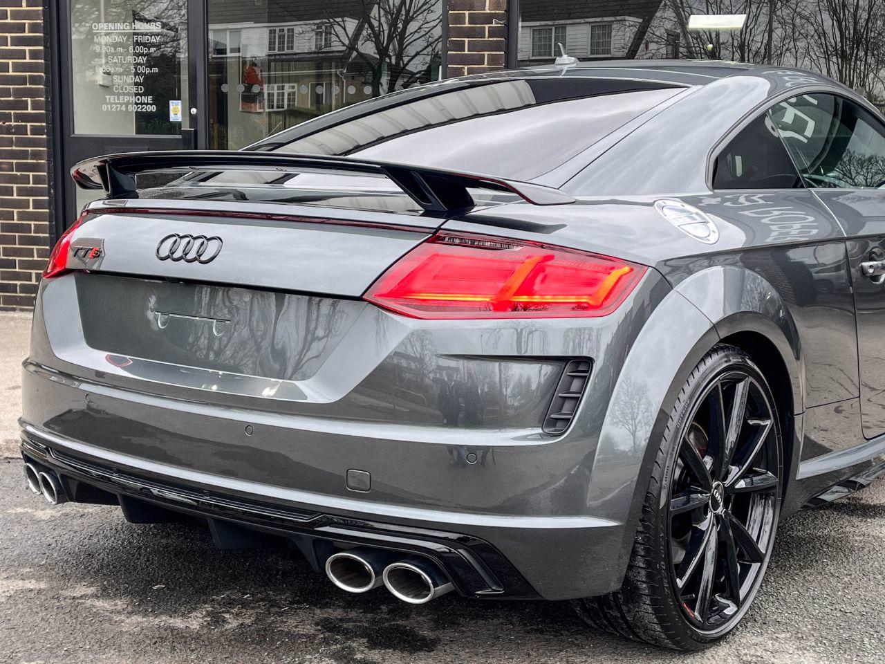 Audi TTS Coupe 2.0 TFSI 50 Black Edition quattro S tronic 320ps Coupe Petrol Daytona Grey Metallic