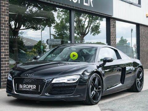 Audi R8 4.2 V8 FSI quattro S tronic 430ps Coupe Petrol Phantom Black Metallic