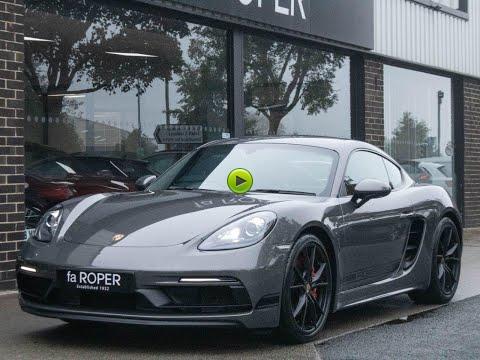 Porsche Cayman 718 2.5 GTS PDK 365ps Coupe Petrol Agate Grey Metallic