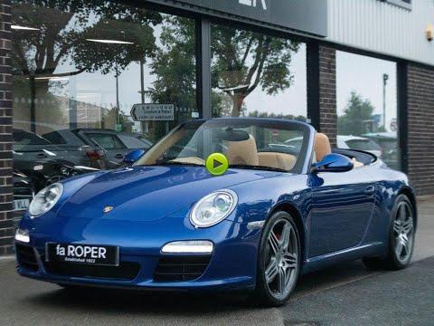 Porsche 911 997 3.8 Carrera S Cabriolet Man 6 Speed 385ps Convertible Petrol Aqua Blue Metallic