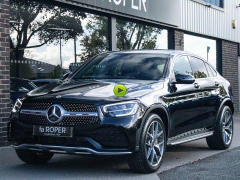 Mercedes-Benz GLC Coupe 2.0 300 Coupe MHEV AMG Line Premium Plus 4MATIC 9G tronic Auto Coupe Petrol Obsidian Black Metallic