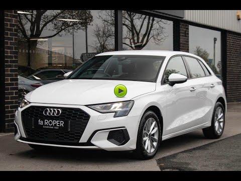 Audi A3 Sportback 1.0 TFSI 30 Technik S tronic 110ps Hatchback Petrol White